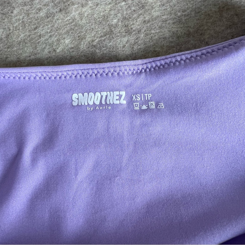 Aerie Smoothez Lavender Women's One Piece Bodysuit - Size XS - Picture 7 of 12